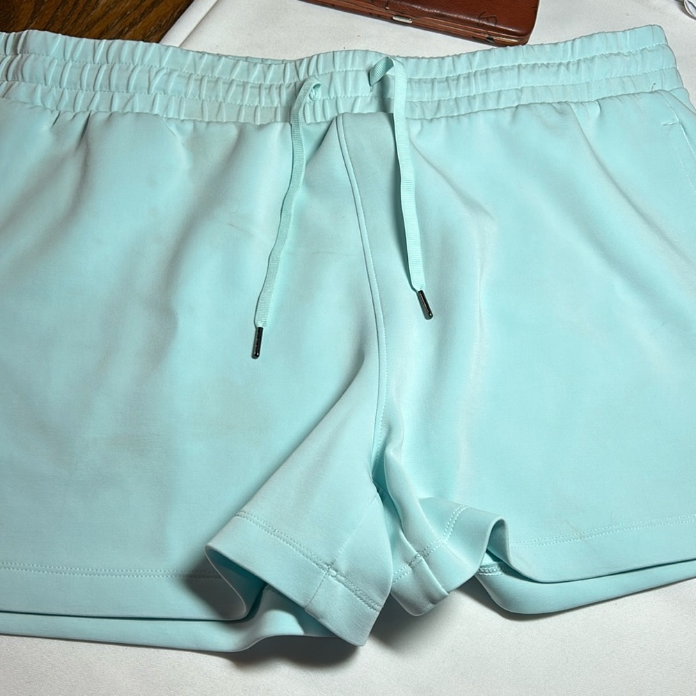 Ladies, XXL dress or workout shorts, seafoam, green, Heavy/soft fabric like new